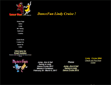 Tablet Screenshot of lindy.dancefun.com